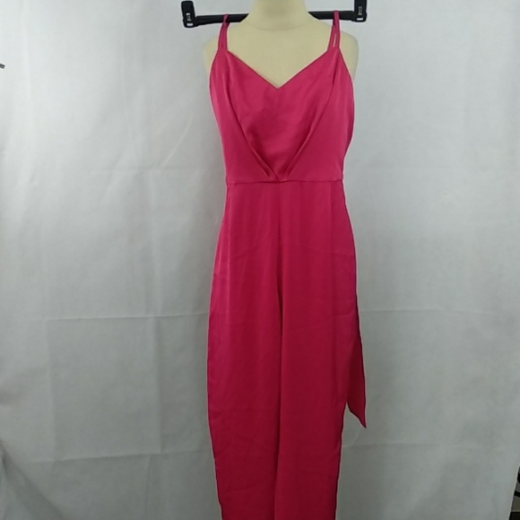 RACHEL Rachel Roy Glare Tie-Front Jumpsuit - Picture 7 of 8